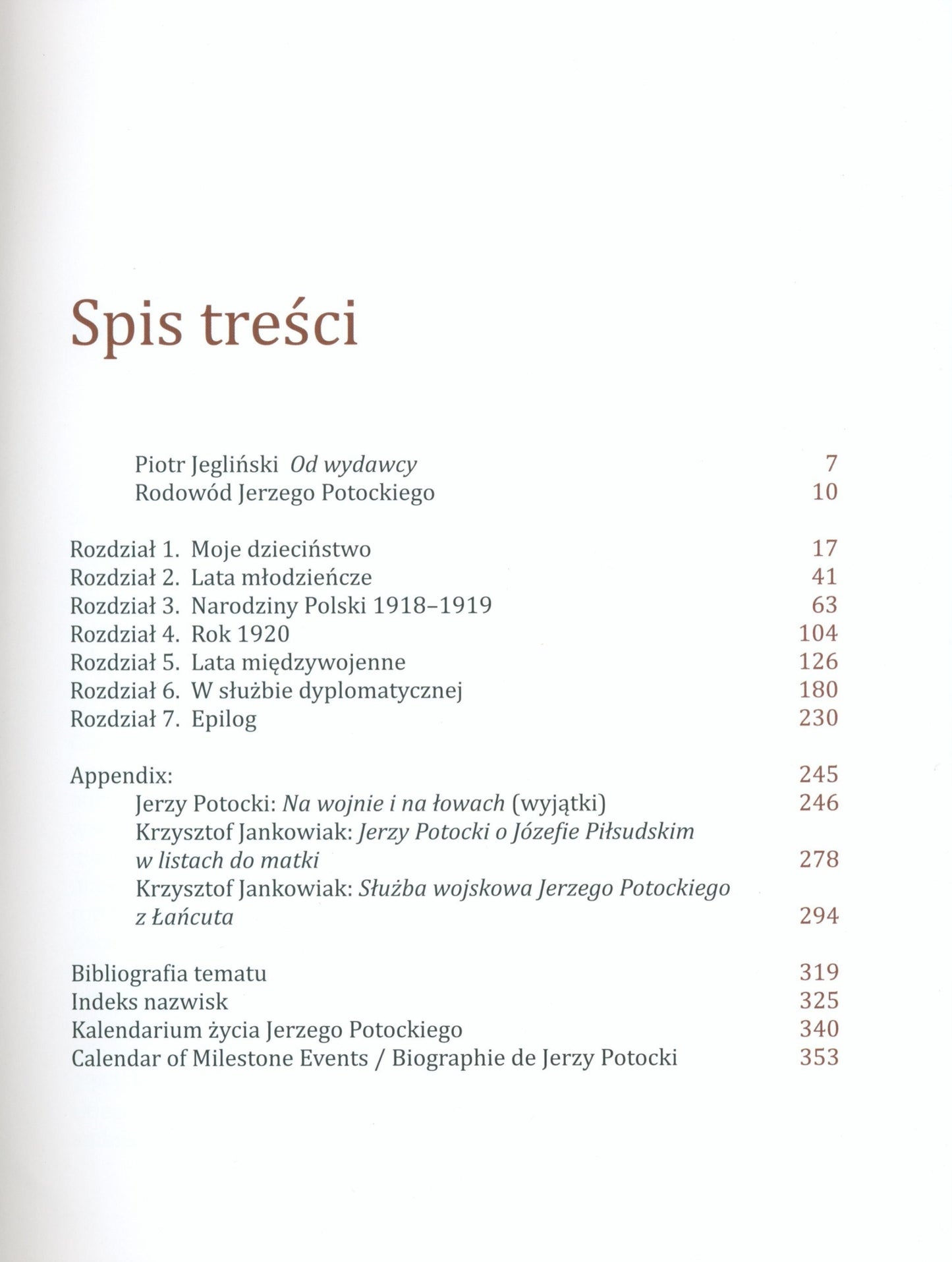 Potocki Jerzy Żołnierz i dyplomata Pamiętnik [oprawa D. Świątkowskiej]