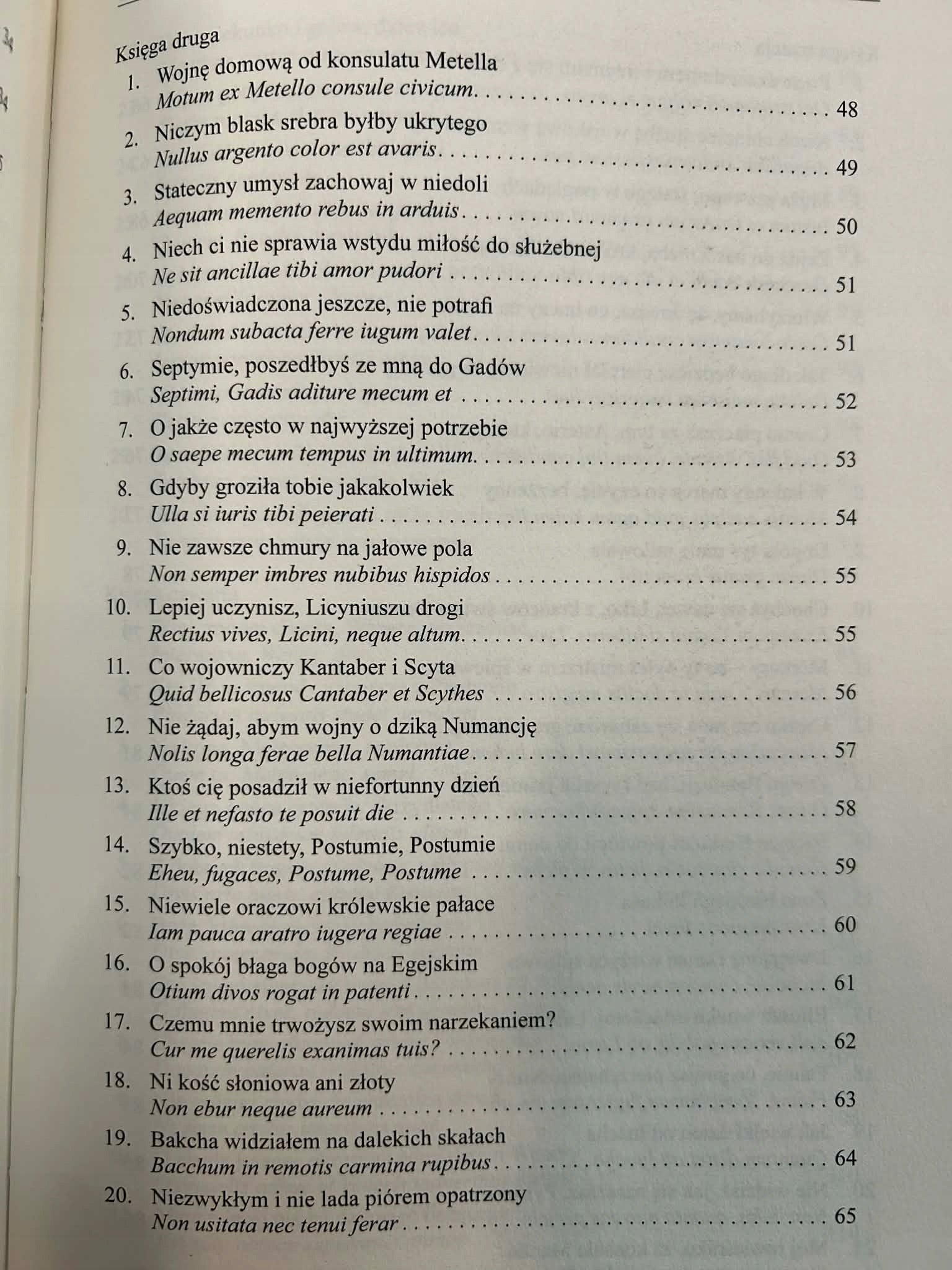 Dzieła wszystkie - Horacy