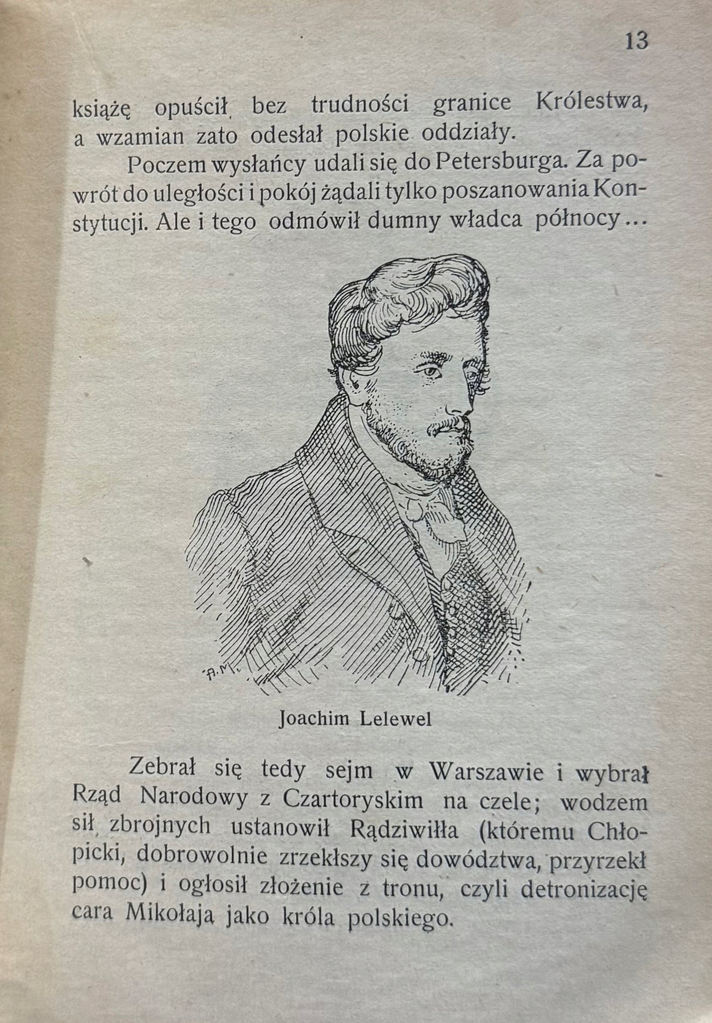 Powstanie listopadowe Anna Fischerówna [1927]