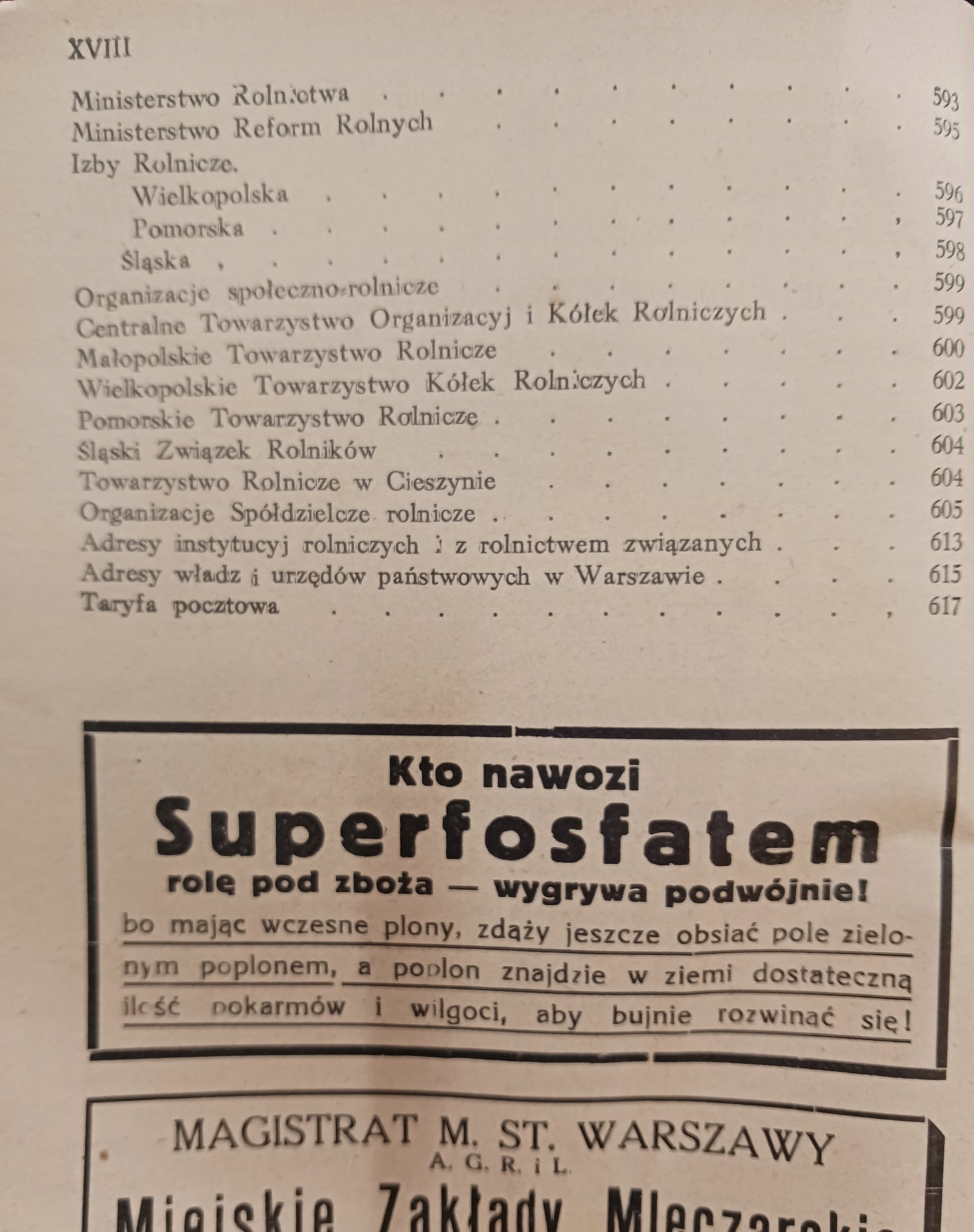 Kalendarz gospodarski na rok pański 1930 rocznik dwudziesty drugi