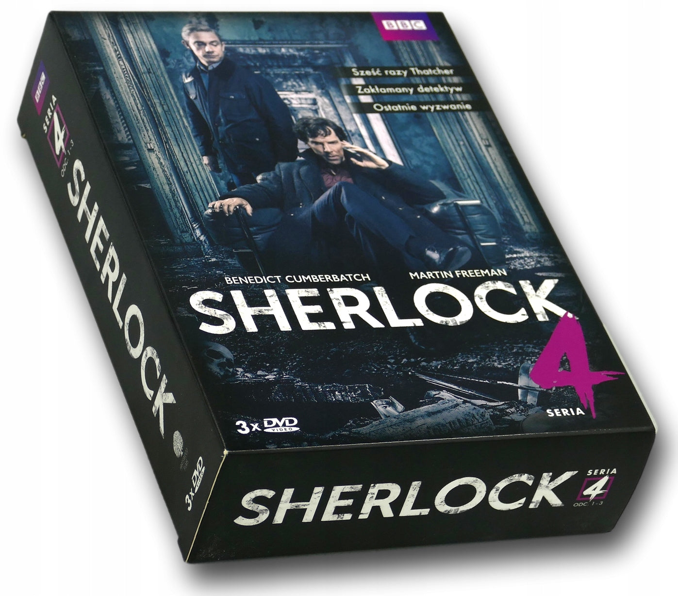 Sherlock płyta DVD [Sześć razy Thatcher + Zakłamany detektyw +Ostatnie wy-]