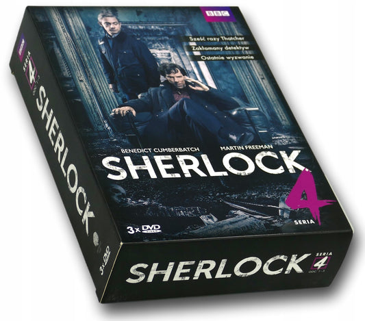 Sherlock płyta DVD [Sześć razy Thatcher + Zakłamany detektyw +Ostatnie wy-]
