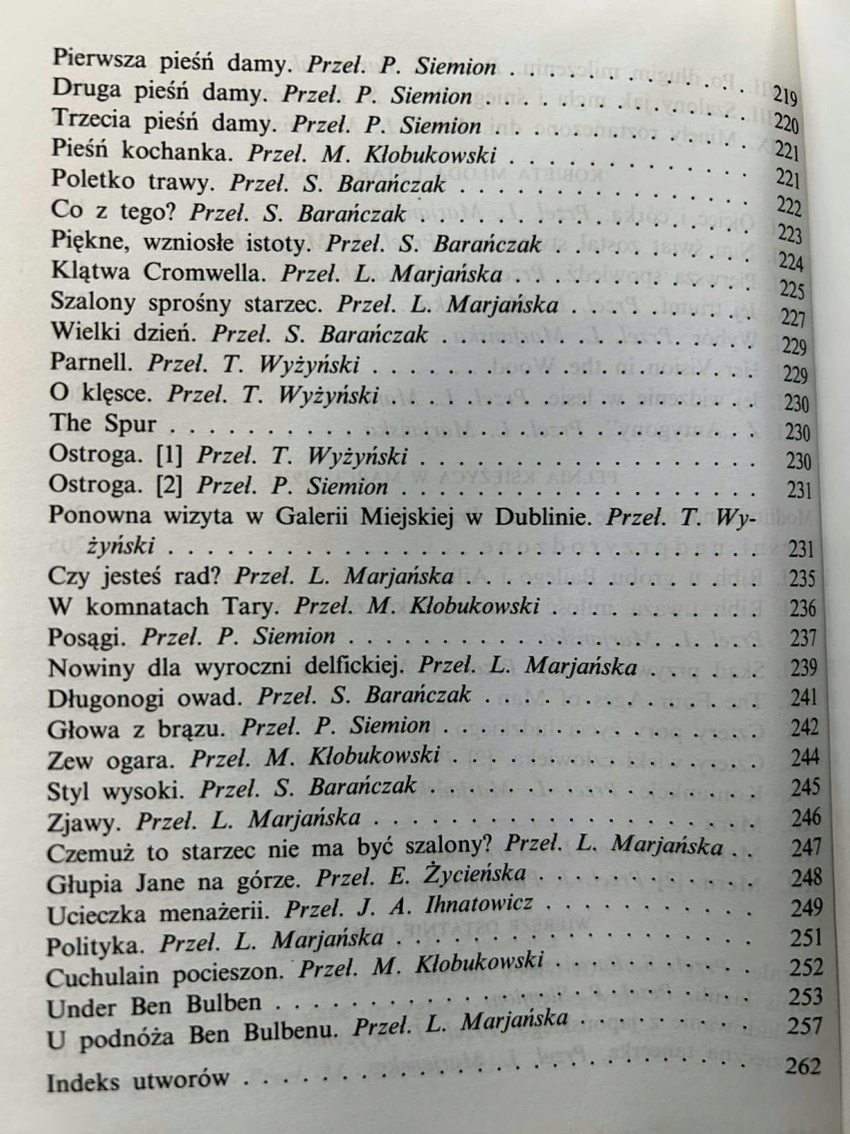 Wiersze wybrane - Wiliam Butler Yeats [Biblioteka Narodowa]