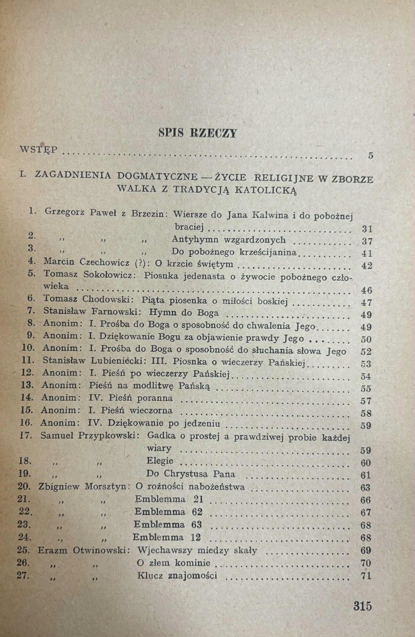 Arianie polscy w świetle własnej poezji Jan Durr-Durski