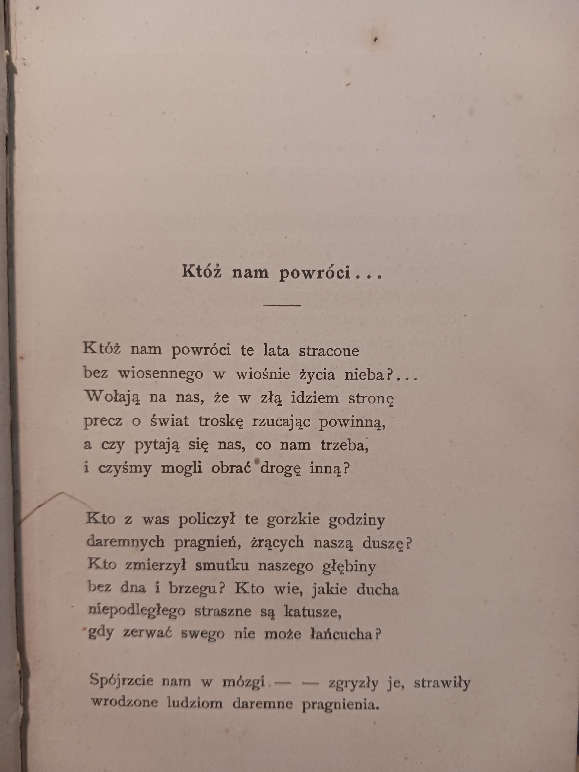 Poezye II Kazimierz Przerwa-Tetmajer [wydanie z roku 1906]