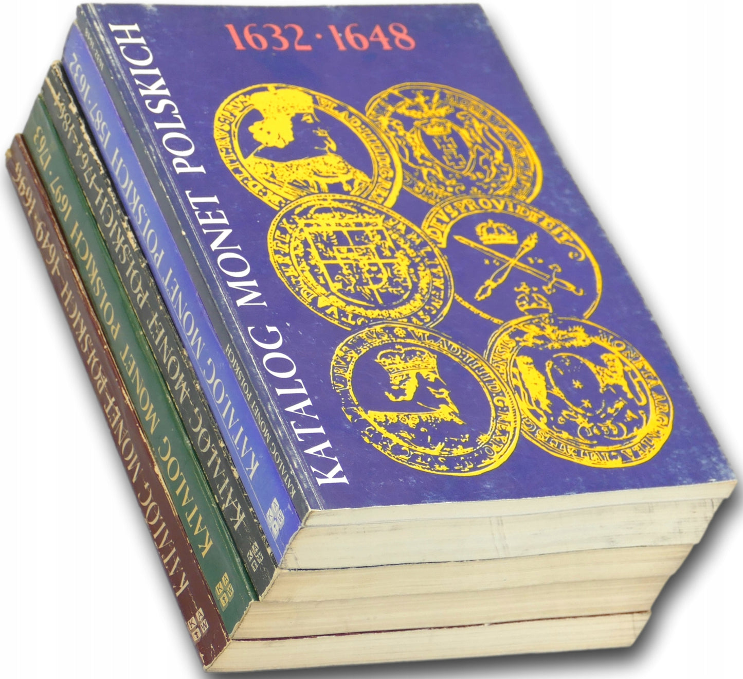 Katalog monet Polskich x5 1587-1632, 1632-1648, 1649-1696, Czesław Kamiński