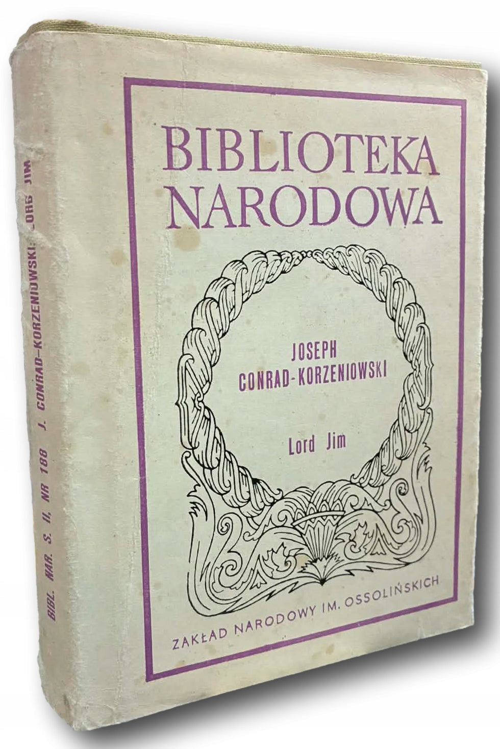 Joseph Conrad-Korzeniowski Lord Jim [Biblioteka Narodowa]