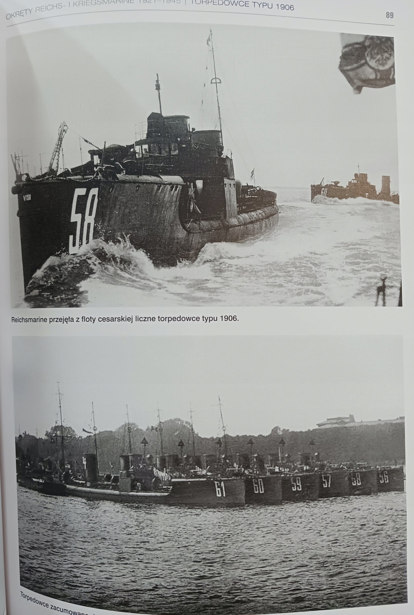 Okręty Reichsmarine i Kriegsmarine 1921-1945 Harald Focke, Ulf Kaack