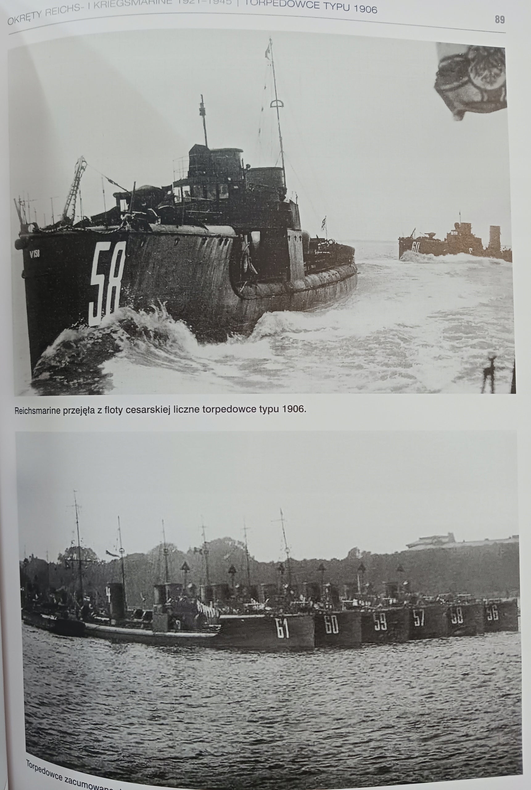 Okręty Reichsmarine i Kriegsmarine 1921-1945 Harald Focke, Ulf Kaack