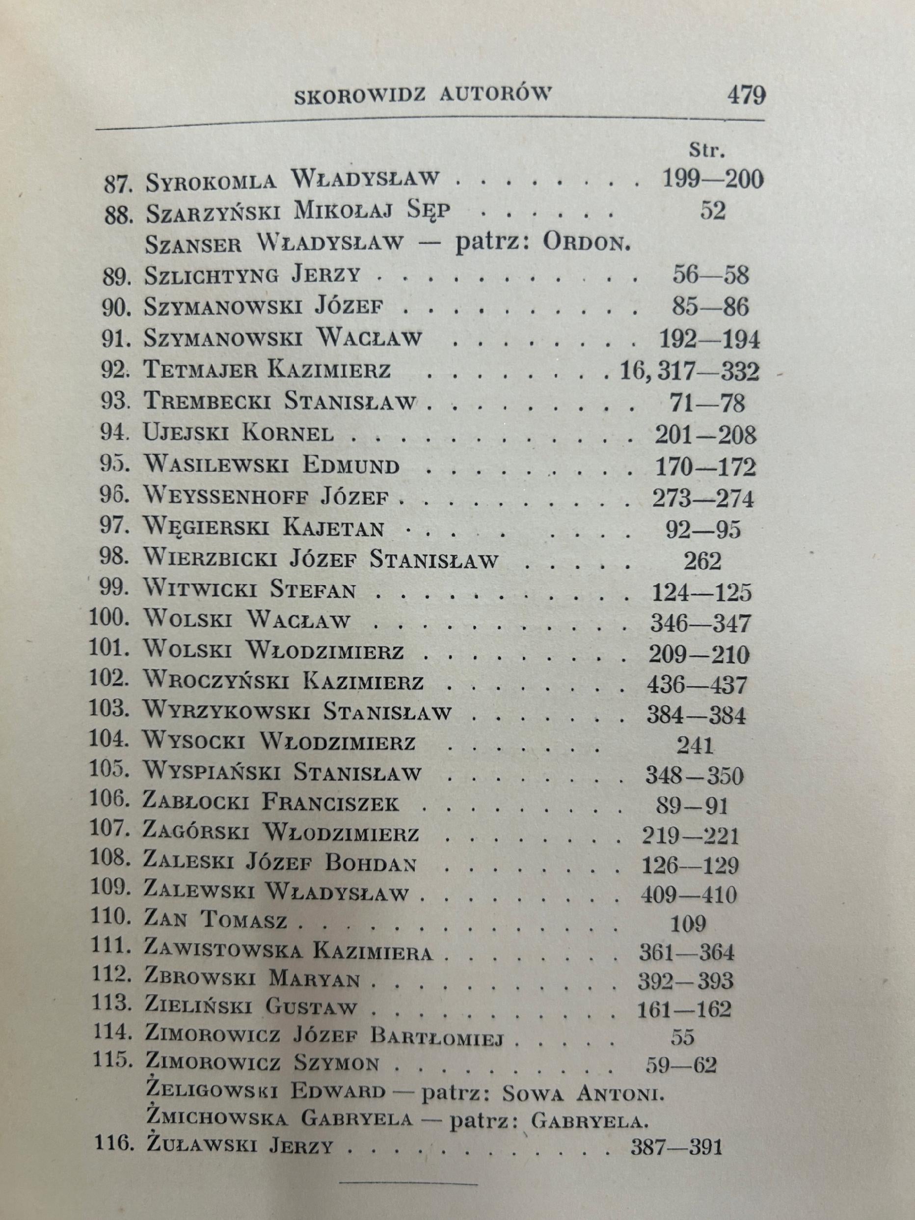 Polska pieśń miłosna. Antologia - wybór Jan Lorentowicz [wyd. przedwojenne]