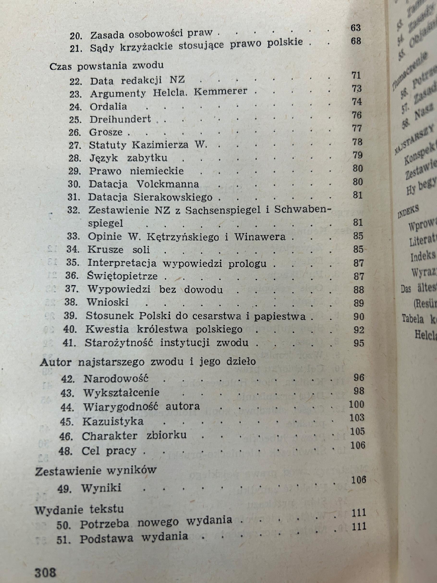 Najstarszy zwód prawa polskiego - wydał Józef Matuszewski