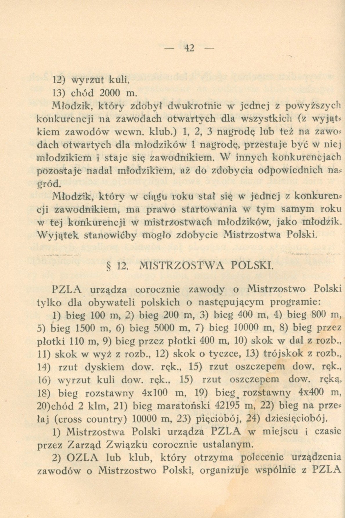 Lekka atletyka: statut, regulamin, przepisy [Warszawa 1925]