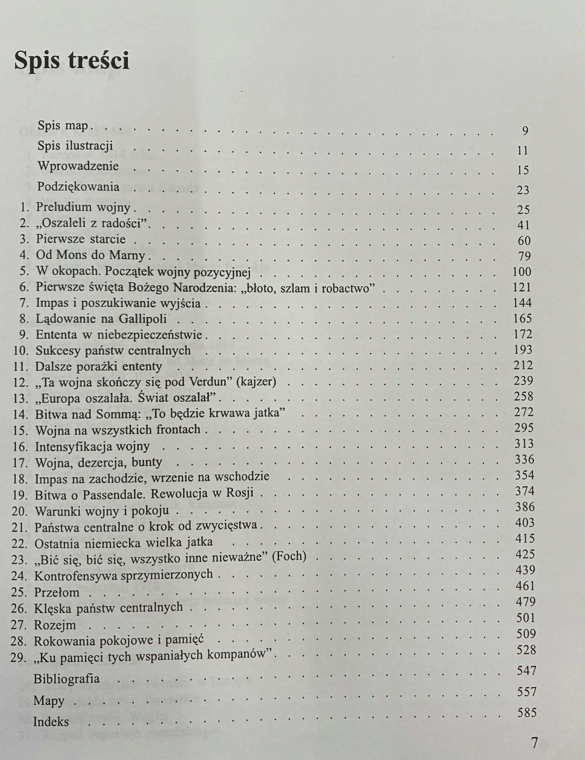 Pierwsza wojna światowa Martin Gilbert