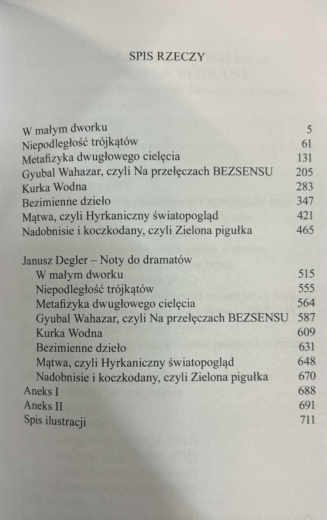 Dramaty I-III Stanisław Ignacy Witkiewicz KOMPLET