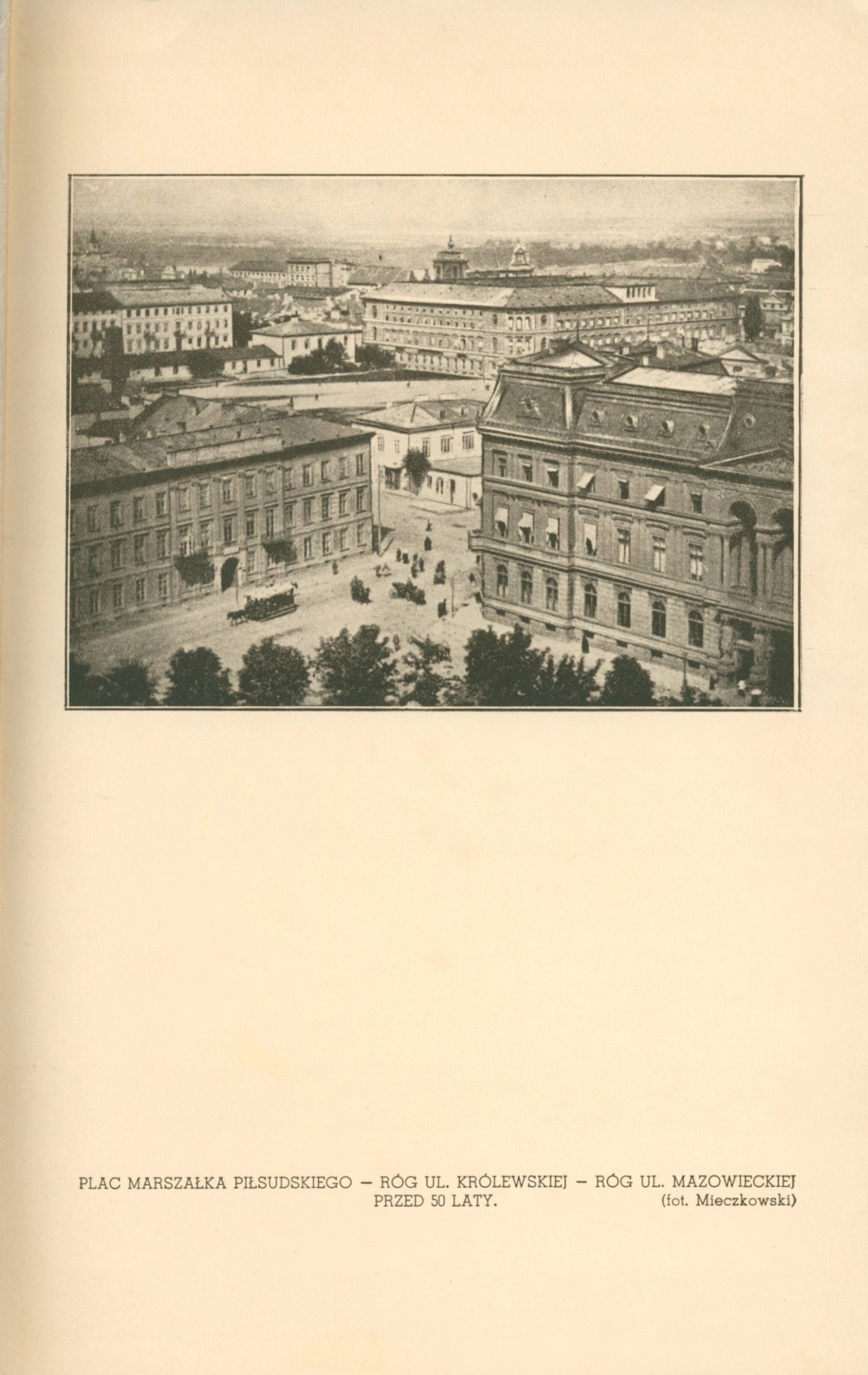 Eile Henryk, Warszawa z drewnianej murowana [egz numerowany][Warszawa 1936]