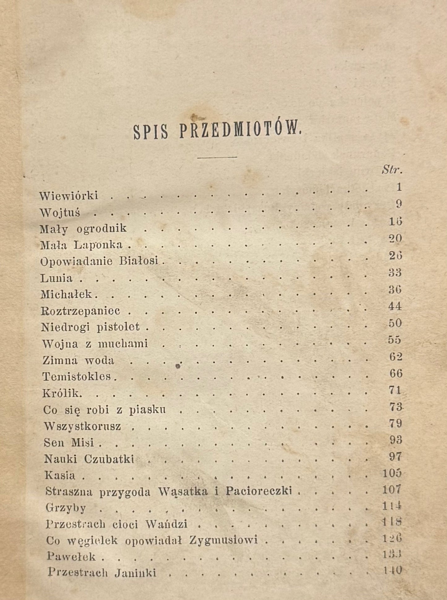 Iskierki Krótkie powiastki i bajeczki M. J. Zaleska [1894][rzadkie]