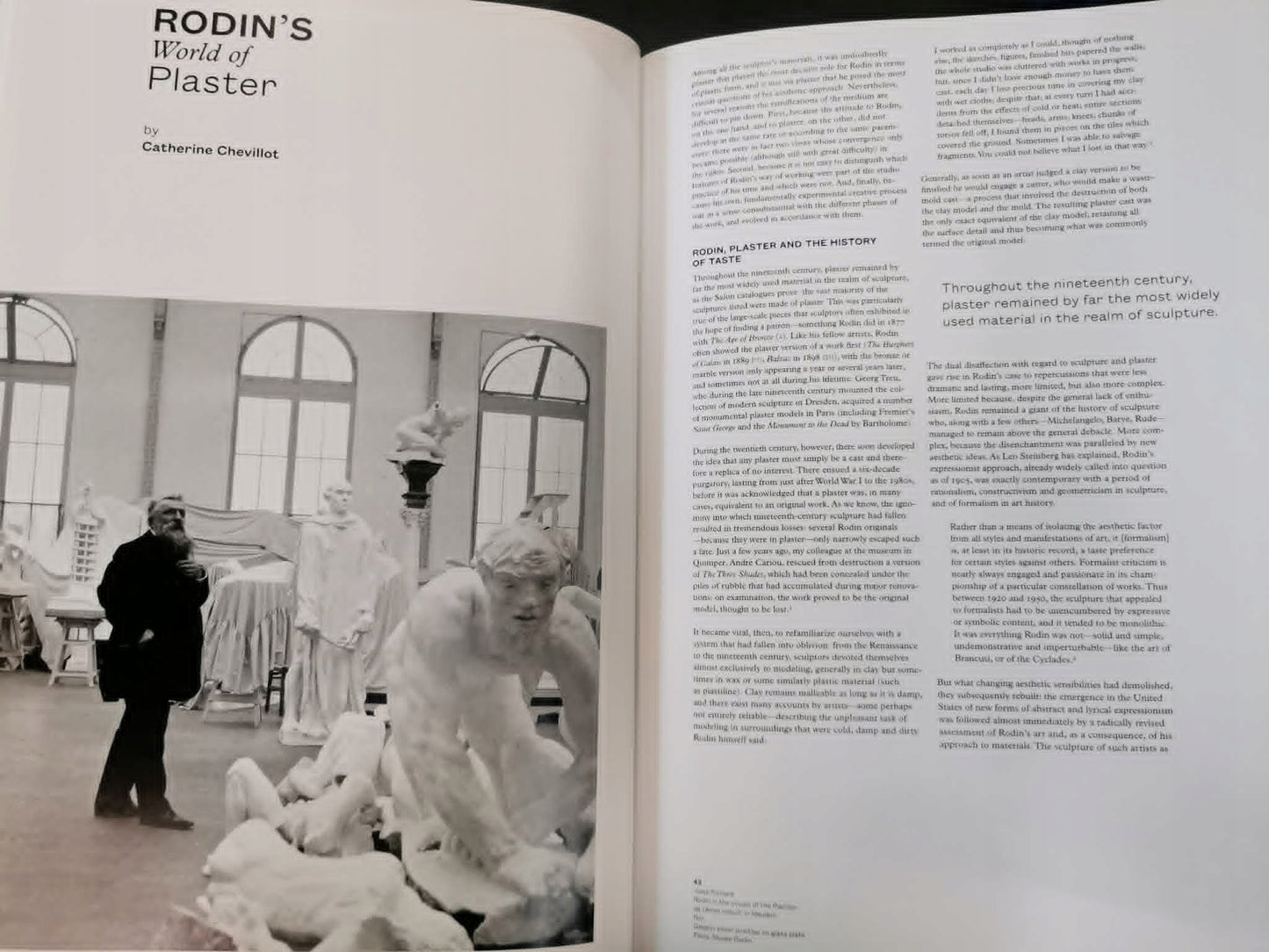 Metamorphoses in Rodin's Studio, N Bondil