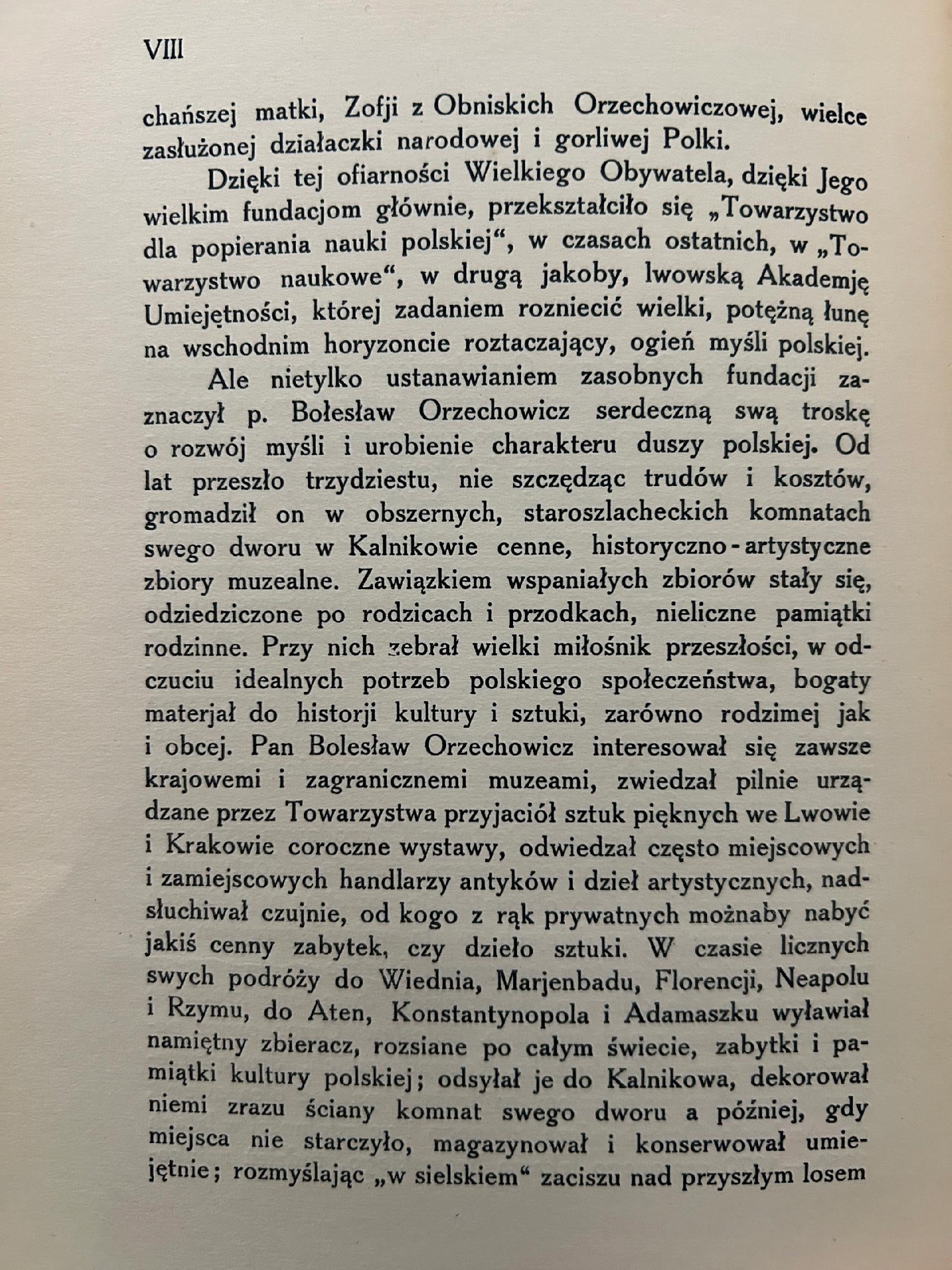 Zbiory Bolesława Orzechowicza -opisał Karol Badecki [egzemplarz specjalny]