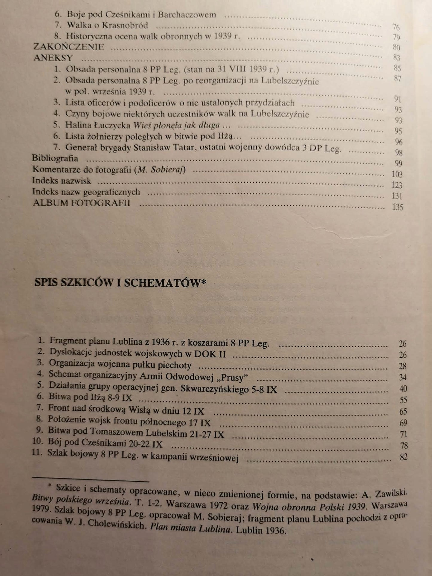 Dzieje bojowe 8 PP leg . H Żelewski