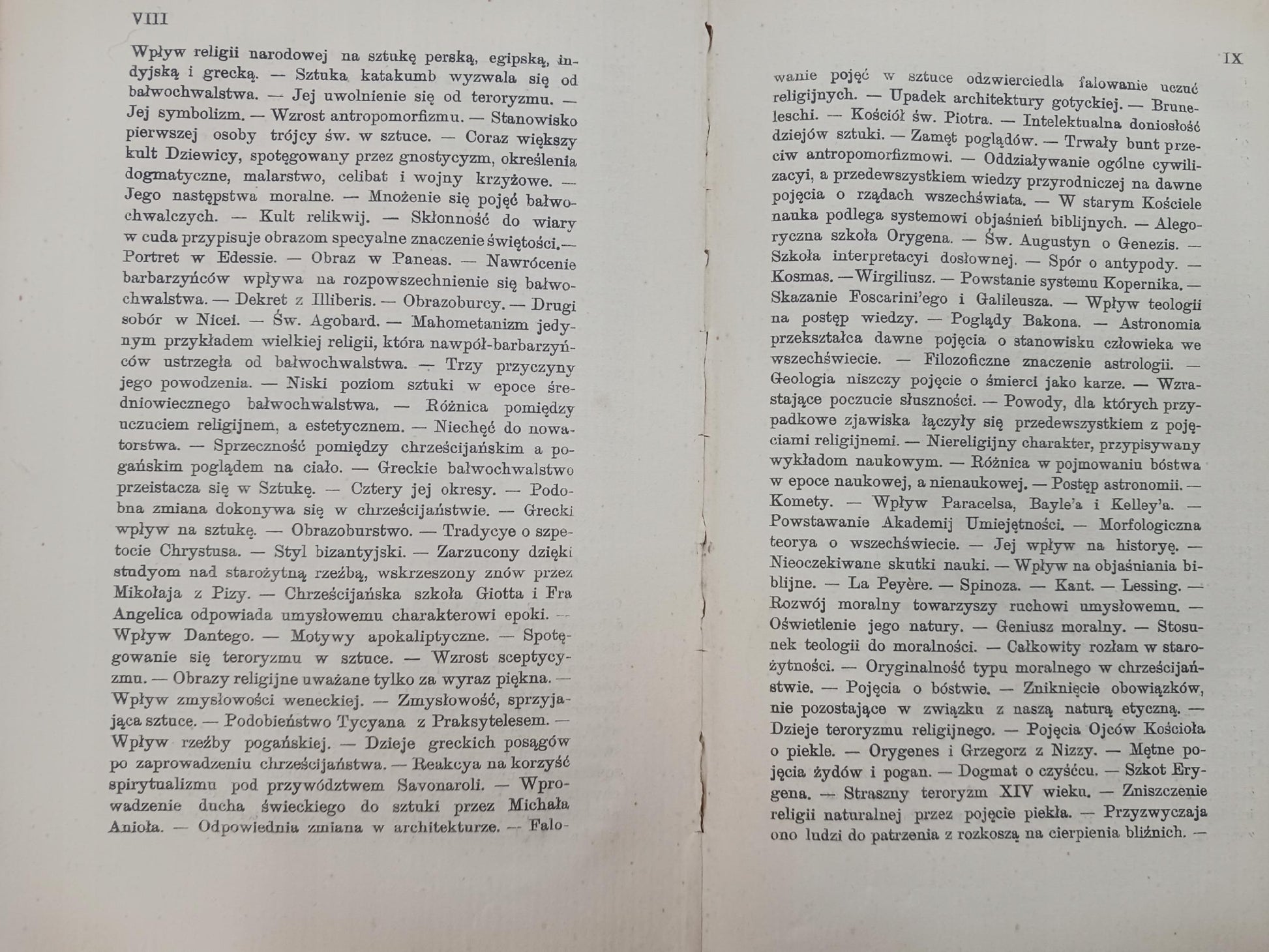 Dzieje wolnej myśli w Europie W. E. H. Lecky [wydanie z roku 1908]