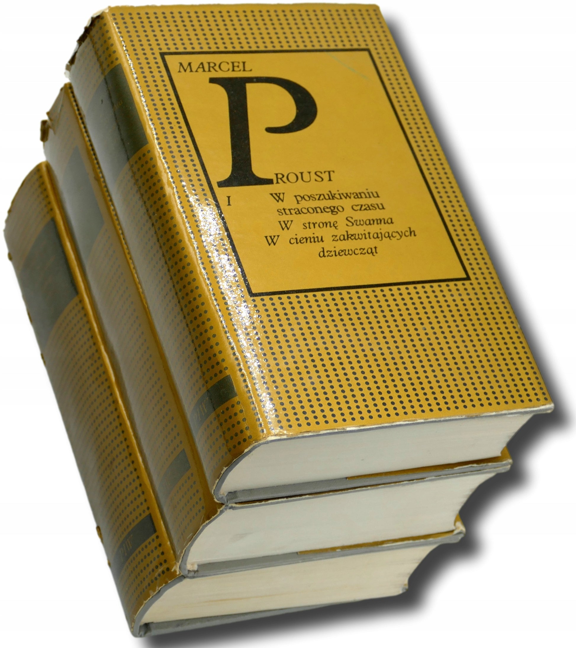 Komplet W poszukiwaniu straconego czasu t. 1-7 Marcel Proust [wyd. PIW]