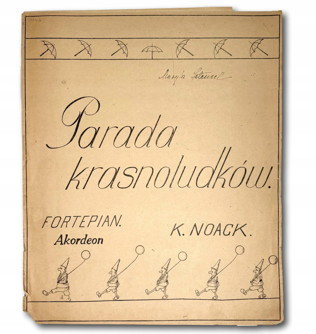 Parada krasnoludków Kurt Noack [ca 1950] [nuty]
