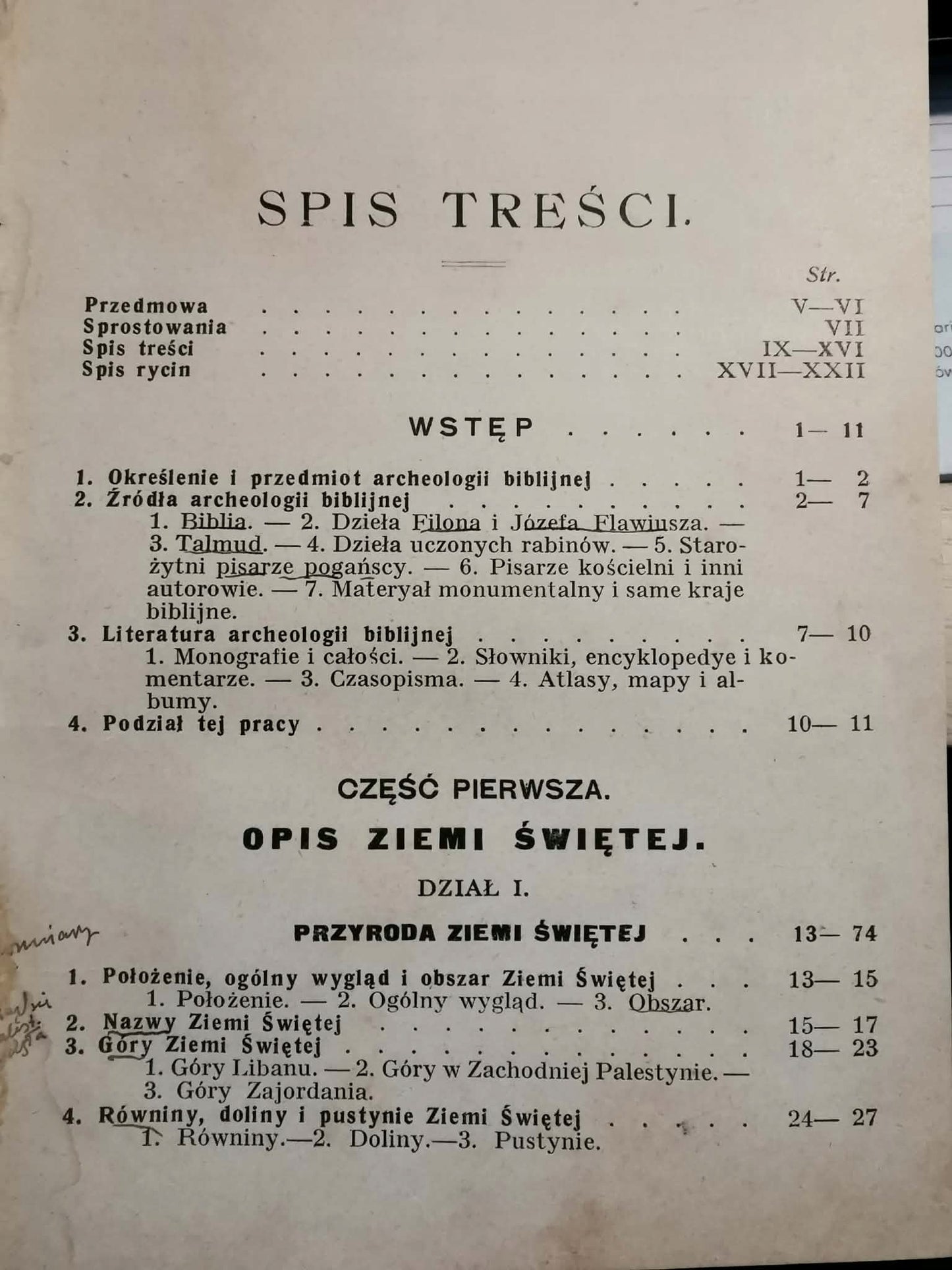 Archeologia Biblijna, ks. Aleksander Lipiński [książka przedwojenna 1911]