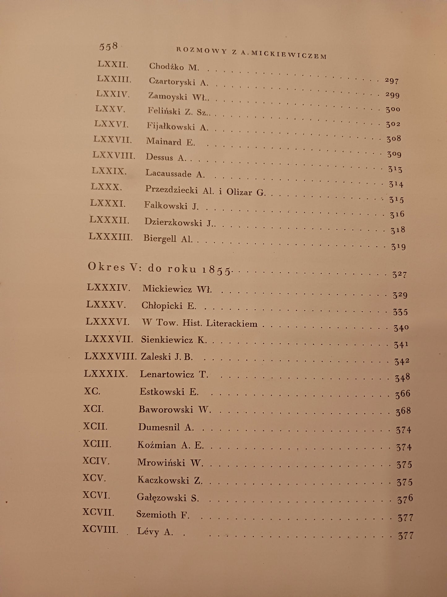 Adama Mickiewicza Dzieła wszystkie Tom XVI Rozmowy [Warszawa 1933 rok]