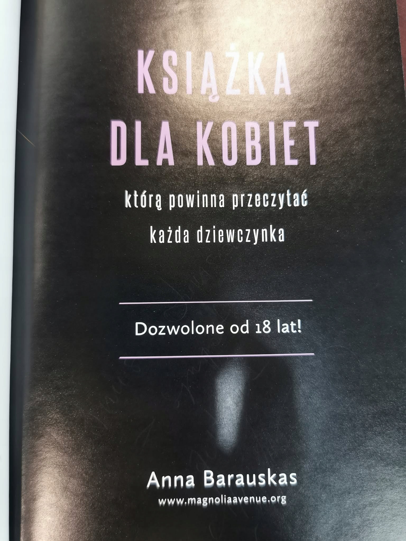 Książka dla kobiet / Książka dla chłopców, Barauskas Anna [AUTOGRAF]