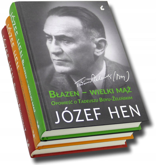 Zestaw 3 książek Józef Hen