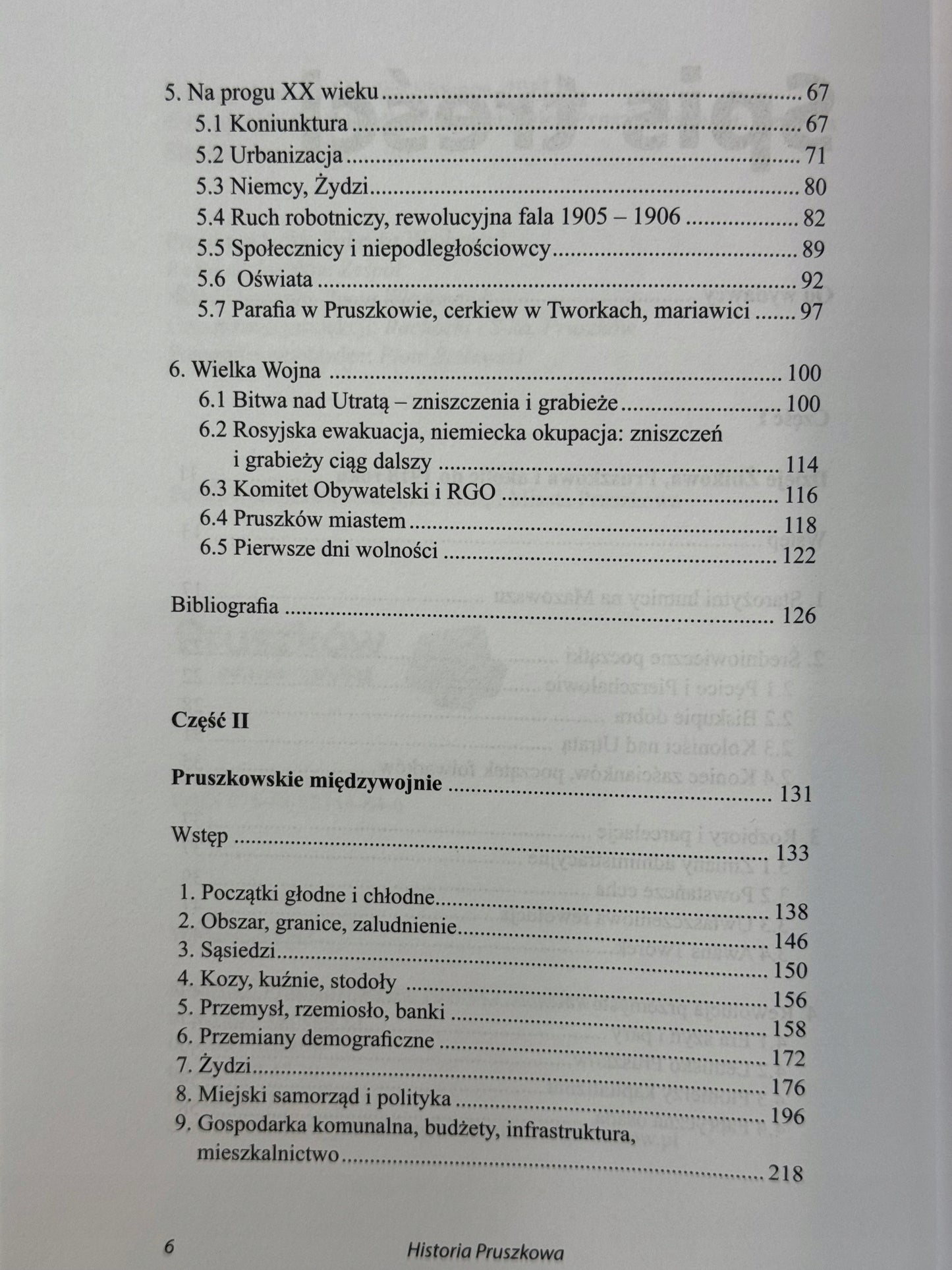Historia Pruszkowa do roku 1945 Marian Skwara