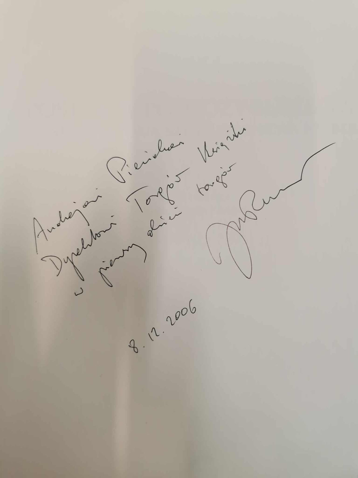 Apostoł w podróży służbowej, J. M. Ruszar, Z. Herbert [DEDYKACJA AUTORA]