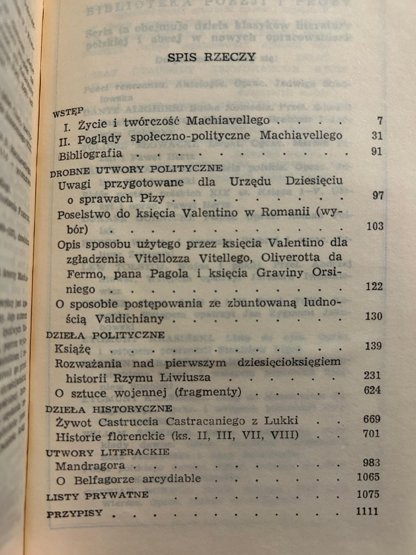 Wybór pism - Niccolò Machiavelli