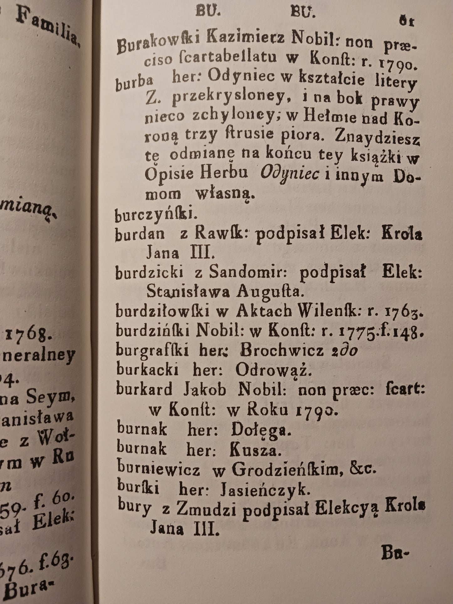 Zbiór nazwisk szlachty Piotr Nałęcz-Małachowski [reprint 1805 rok]