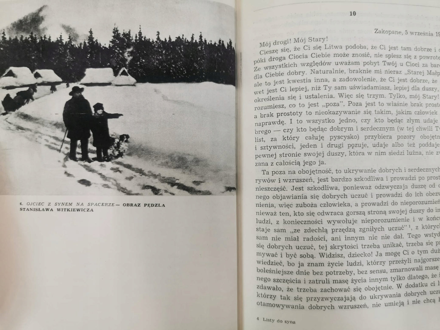 Listy do syna, Stanisław Witkiewicz