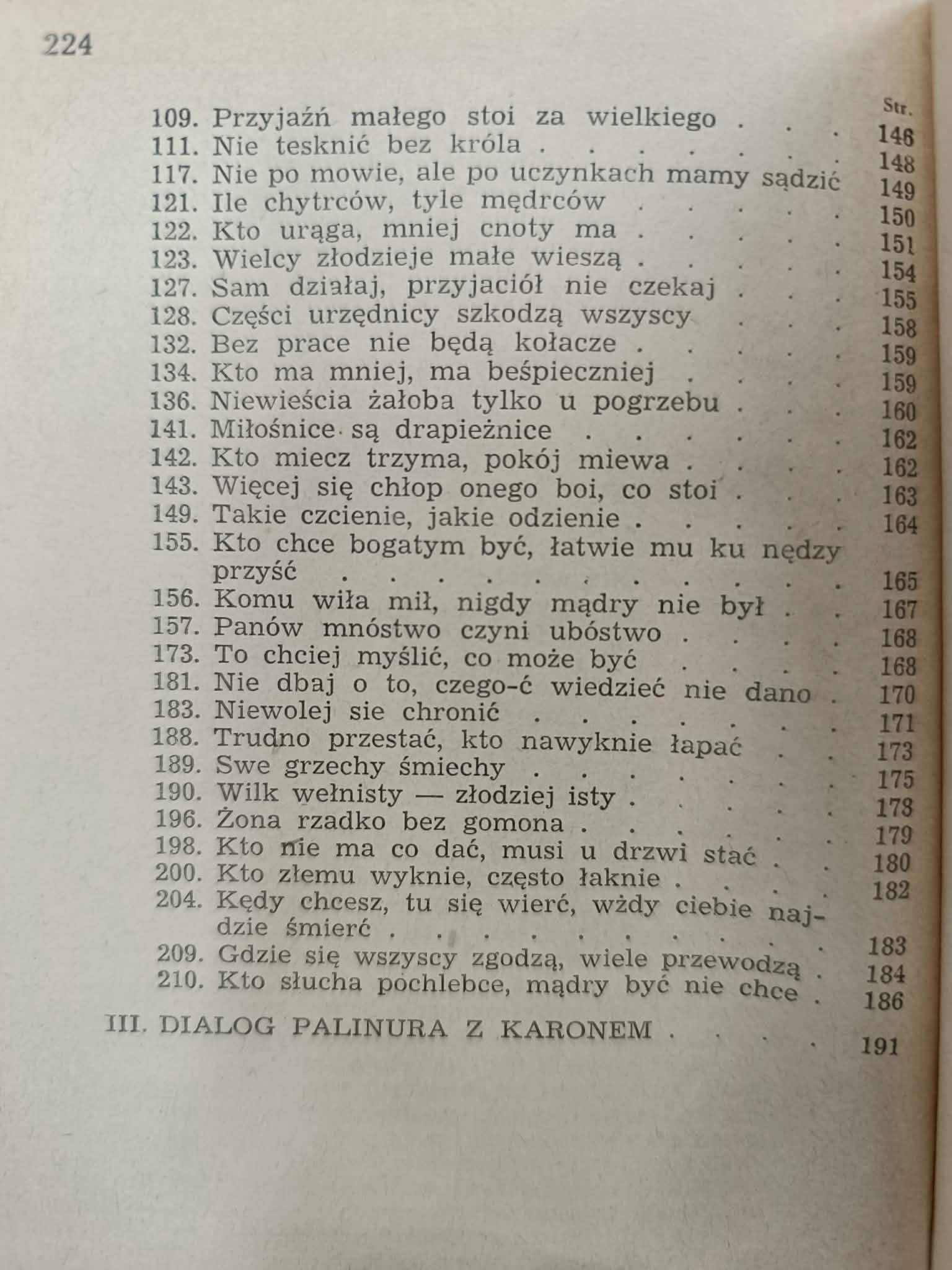 Biernat z Lublina, Wybór pism, Biblioteka Narodowa Nr 149, S. I