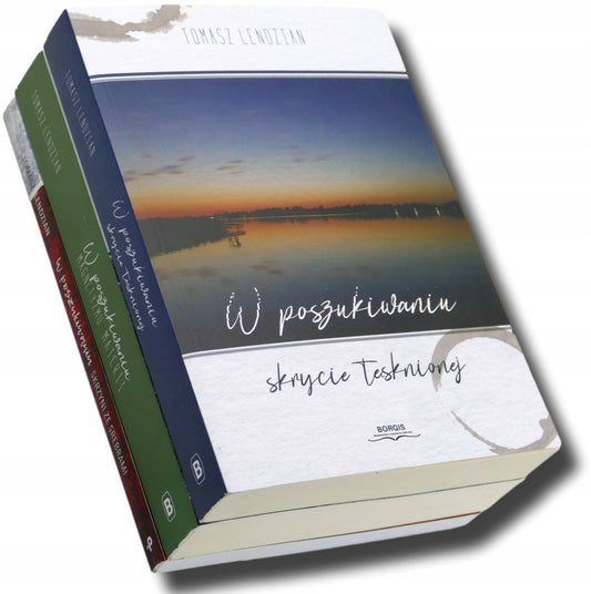 Zestaw 3 książek Tomasz Lendzian [W poszukiwaniu...]