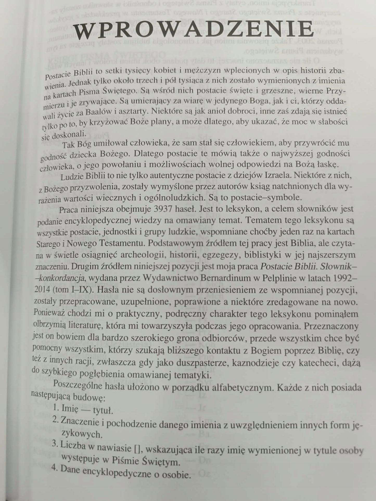 Leksykon wszystkich postaci biblijnych, Pius Czesław Bosak
