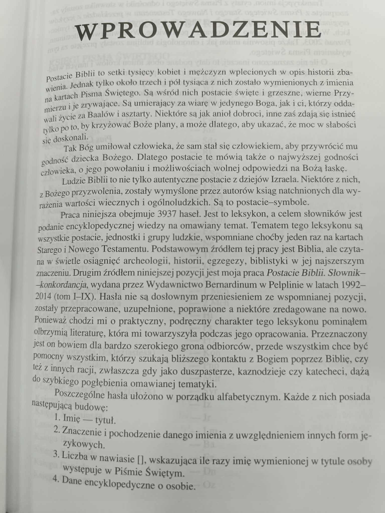 Leksykon wszystkich postaci biblijnych, Pius Czesław Bosak