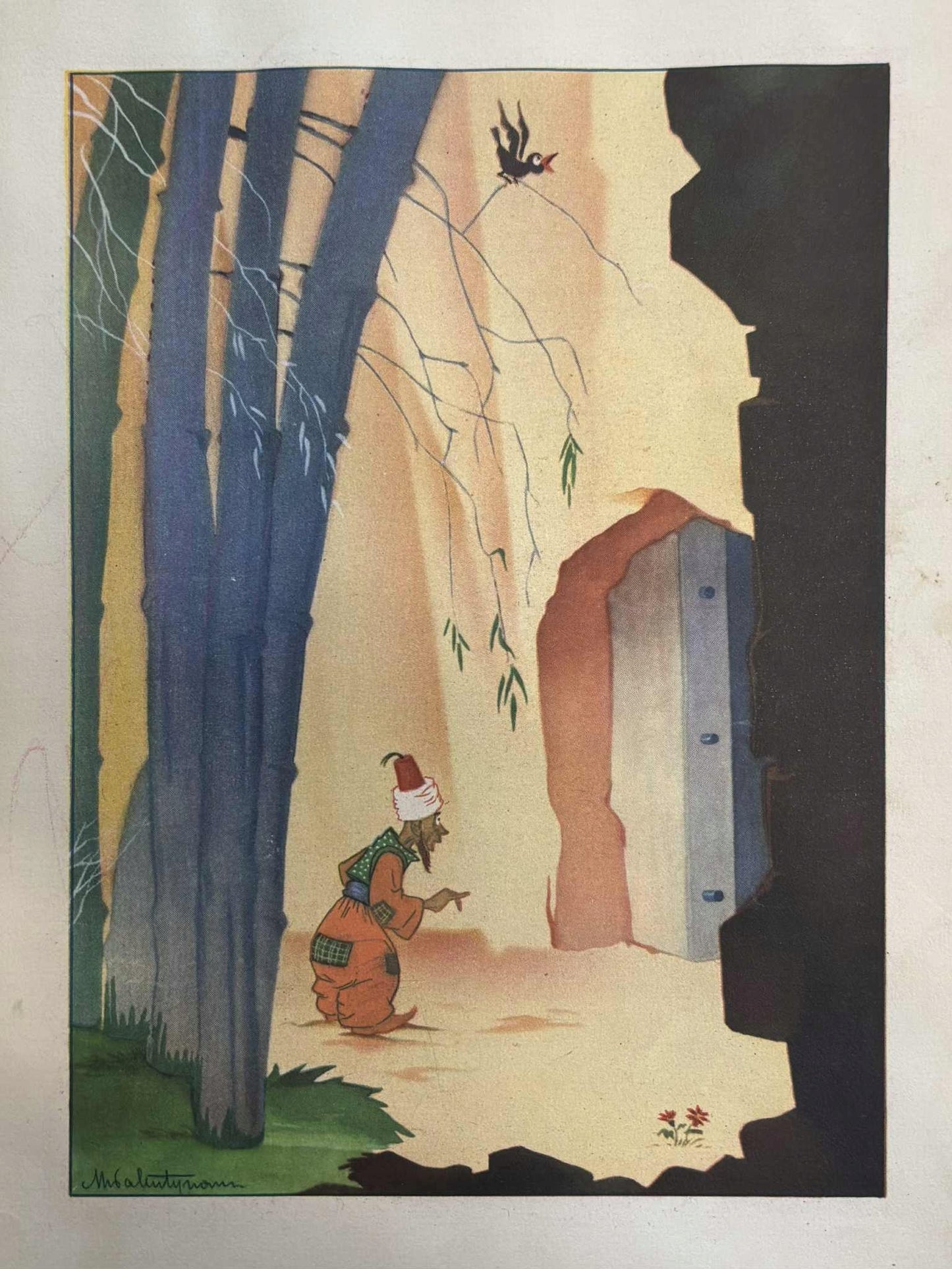 Bajki z 1001 nocy z ilustracjami M. Walentynowicza