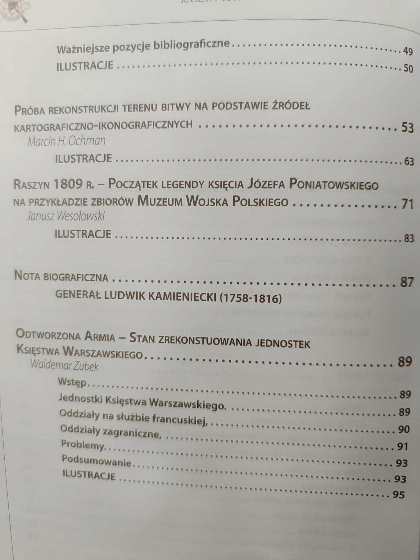 Bitwa pod Raszynem Wojskowe aspekty wojny 1809 r, Gmina Raszyn