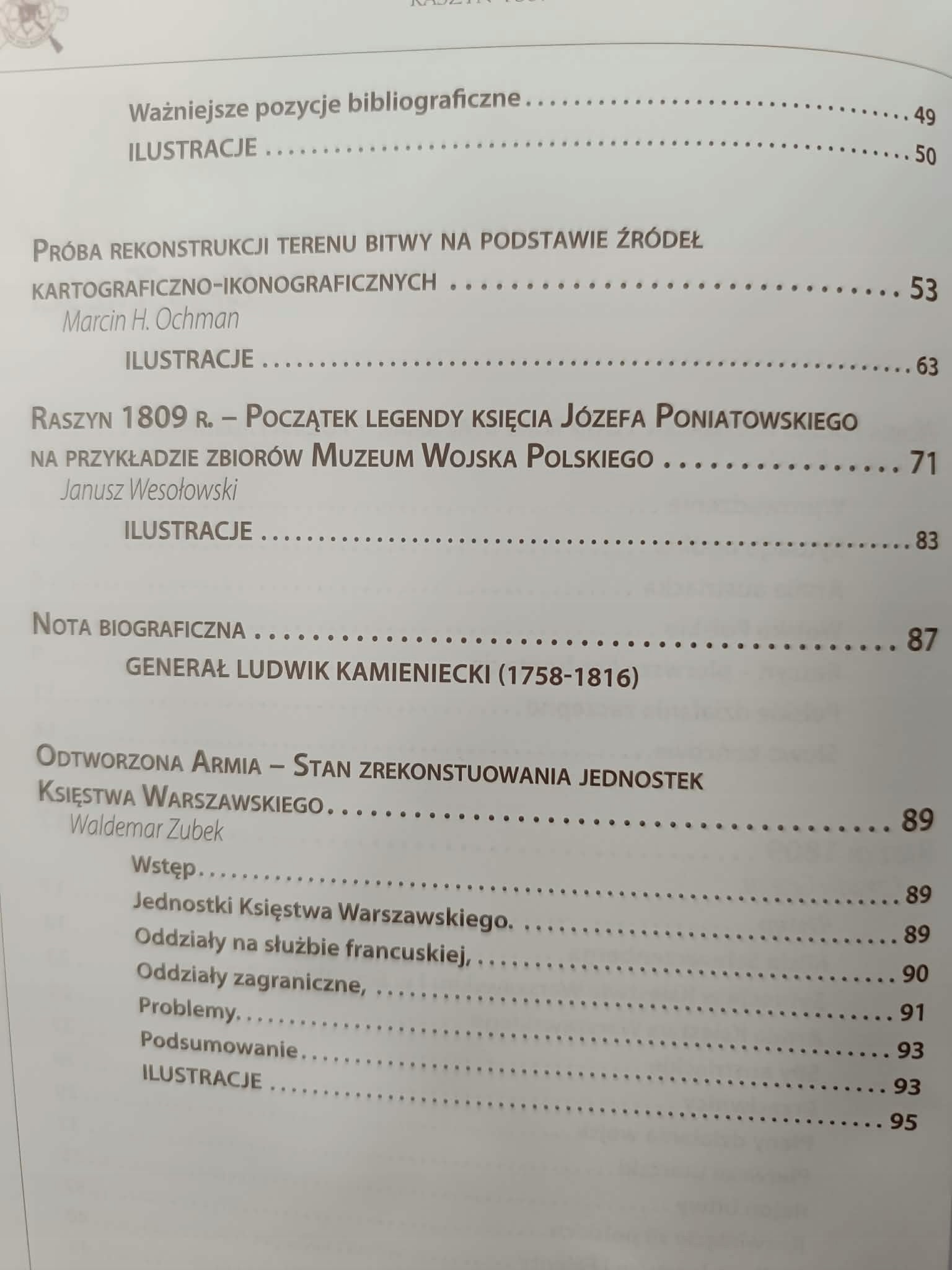 Bitwa pod Raszynem Wojskowe aspekty wojny 1809 r, Gmina Raszyn