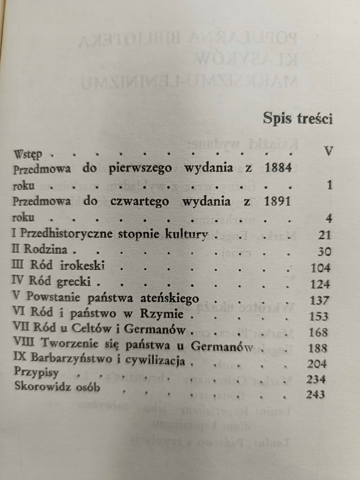 Fryderyk Engels, Pochodzenie rodziny, własności prywatnej i państwa