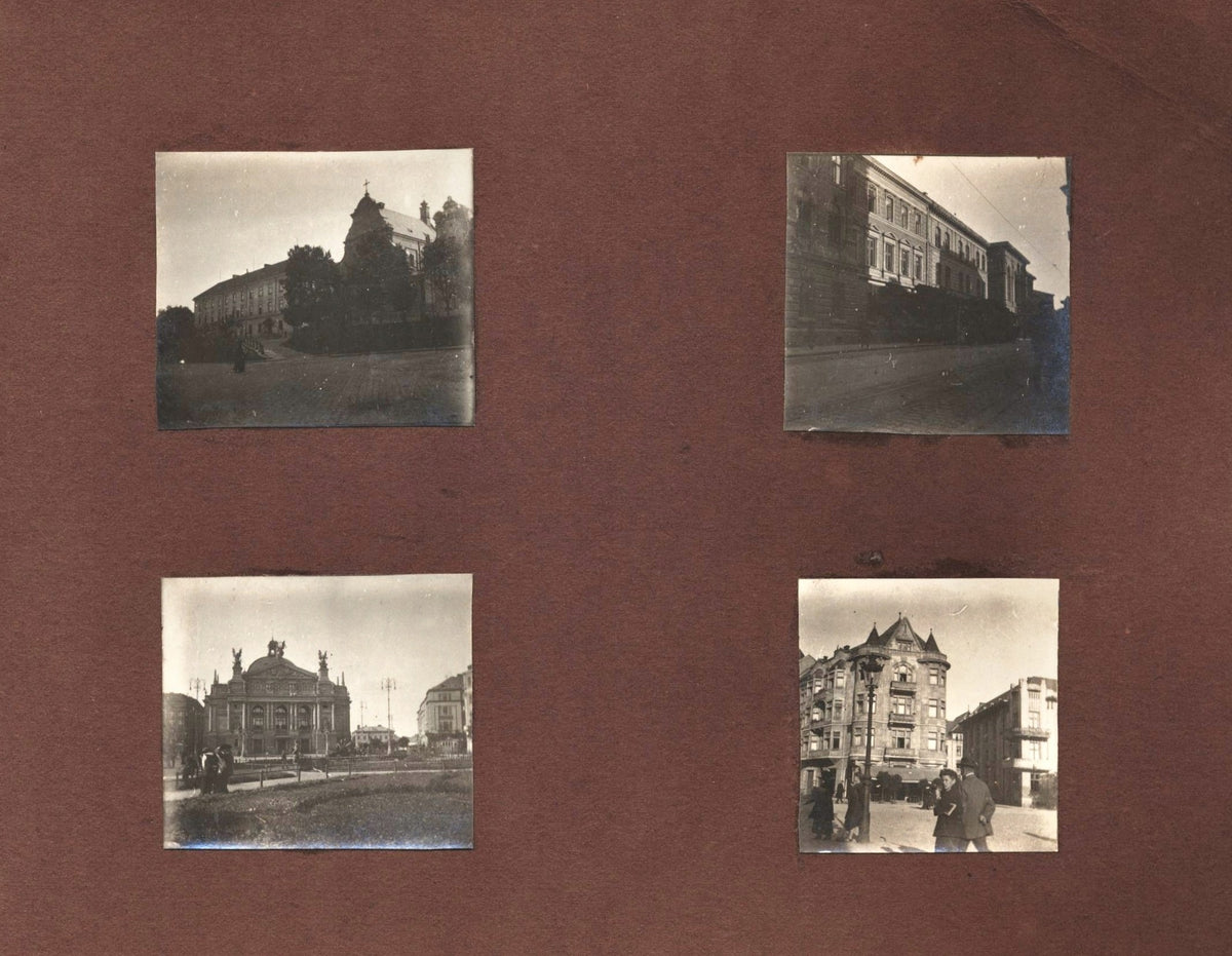 ALBUM ZE ZDJĘCIAMI. W Galicji wschodniej i we Lwowie 1917-1918 [unikat]