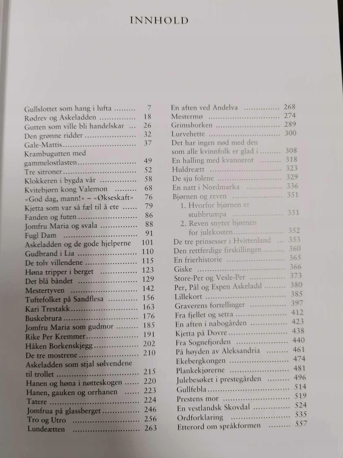 Samlede Eventyr vol. I-II , P. Chr. Asbjørnsen og Jørgen Moe [j. norweski]