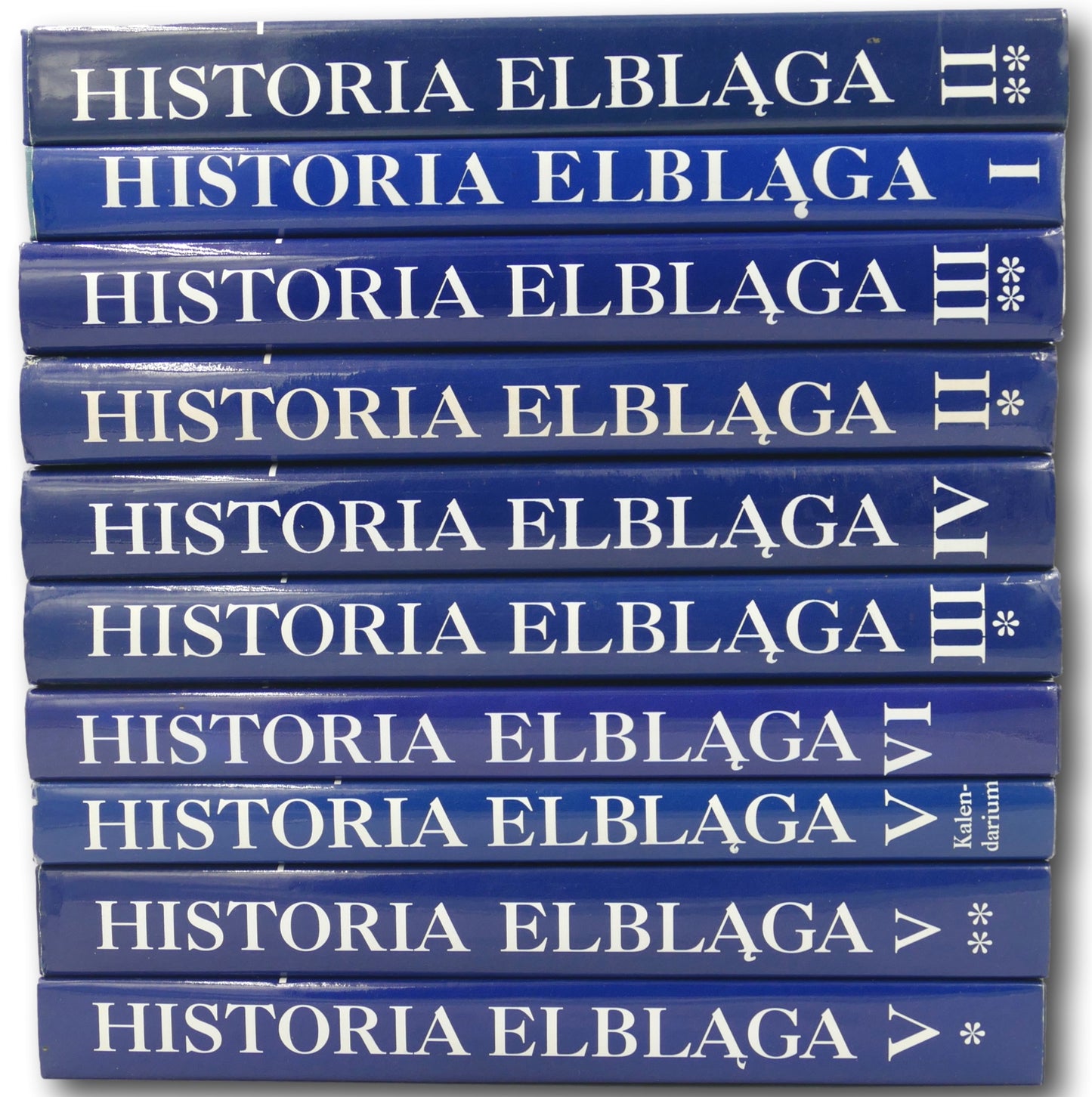 Historia Elbląga T.I-VI (zestaw 10 książek) Praca zbiorowa