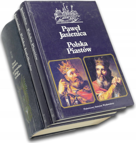 Paweł Jasienica x3 Polska Jagiellonów, Polska Piastów, Rzeczpospolita...