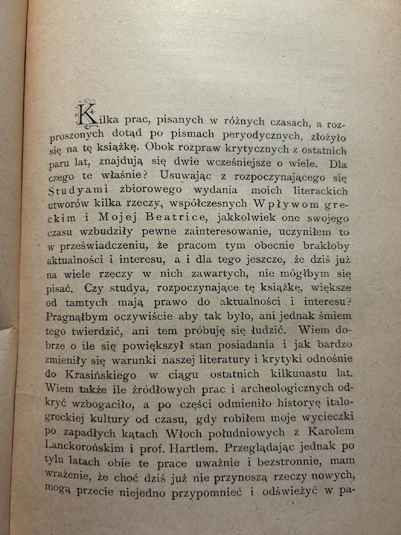 Studya - X. Jan Gnatowski [1896 r.]