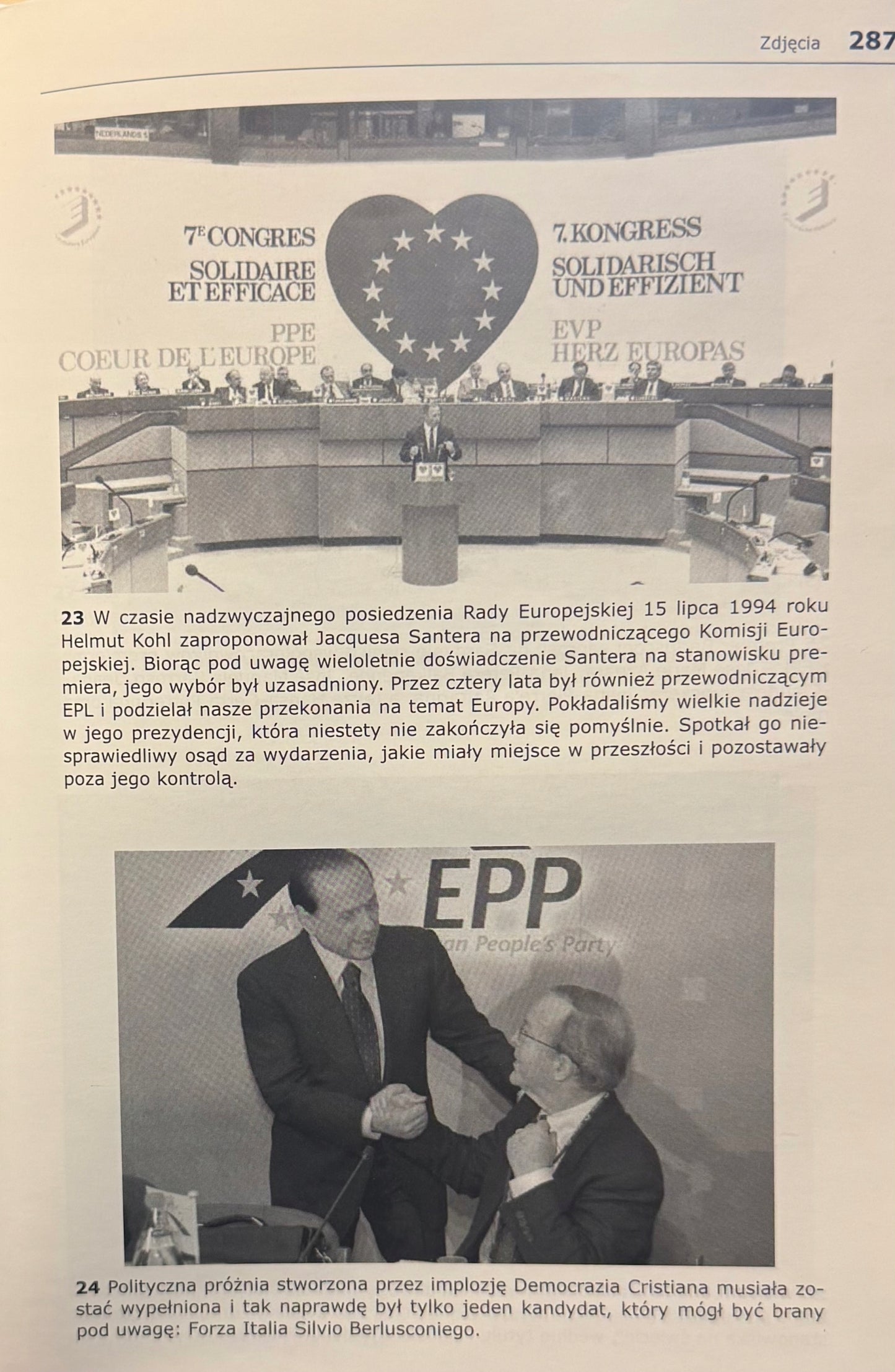 Europa Nikt nie mówił że będzie łatwo W. Martens [dedykacja odautorska]