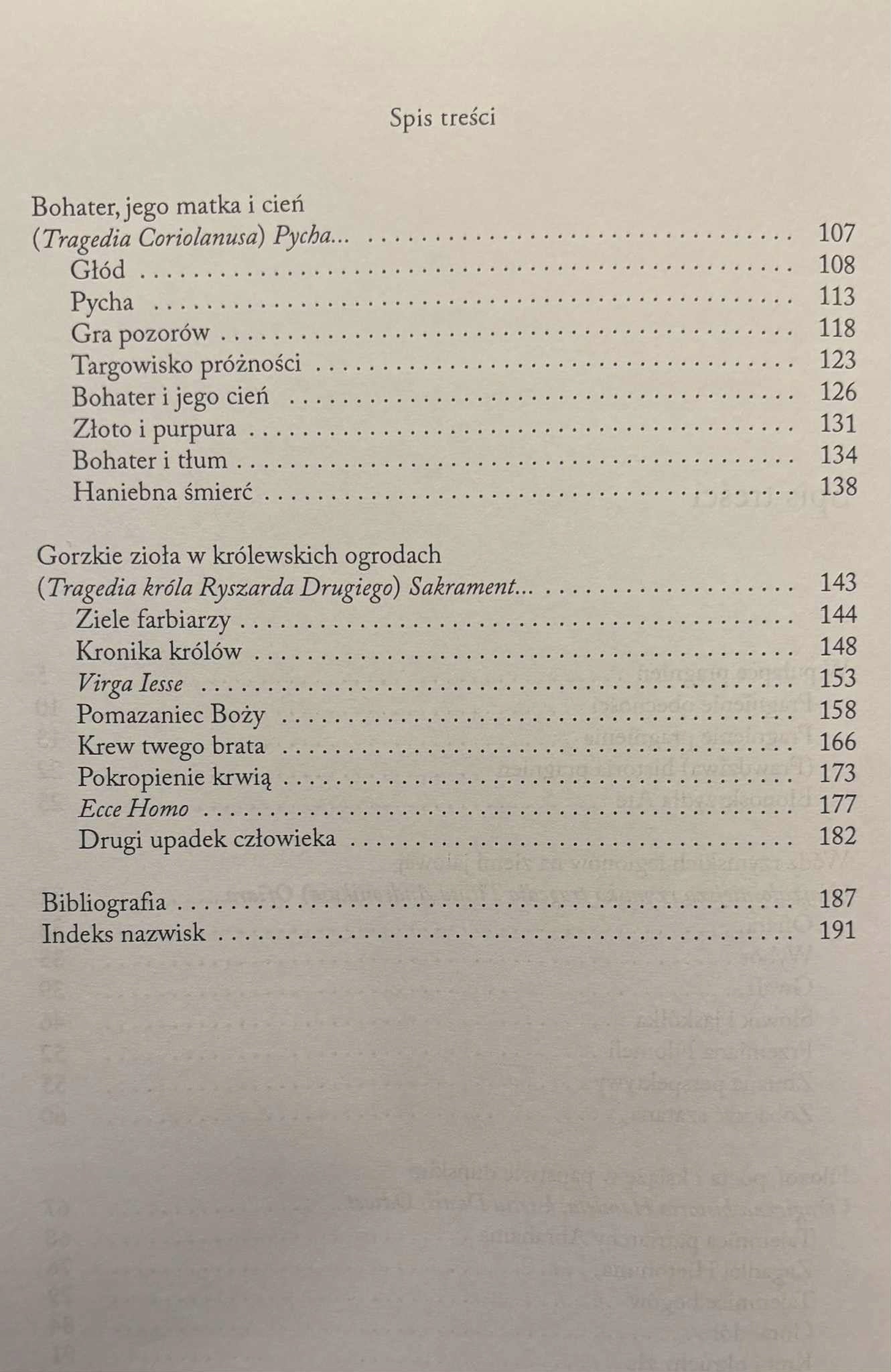 Scena we krwi Williama Szekspira tragedia zemsty Małgorzata Grzegorzewska